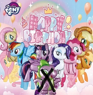 Набор из 6 воздушных шаров My Little Pony! - Изображение 1 из 2