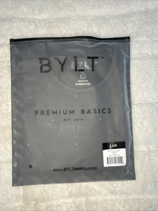 BYLT Large Drop-Cut: Lux Polka Dot Premium Basics Tee Ash/Latte Kostenloser Versand A29 - Bild 1 von 5