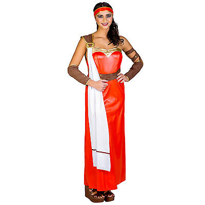 Donne Costume Römerin Gladiatorin Antichi Da Donna Costume Carnevale Vestito • 18.99€