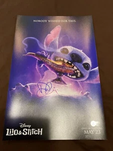 Foto firmata Lilo & Stitch BAS Dean Fleischer Camp direttore Disney auto Aladdin - Foto 1 di 4