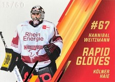 LED 20/21 Rapid Gloves Parallel RG16, Hannibal Weitzmann (Cologne), #15/60