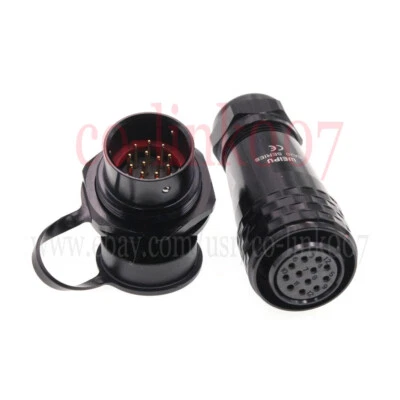 WEIPU SA20 12Pin Waterproof Connector, Circular Industrial Aviation Female Plug - Image 1 of 4