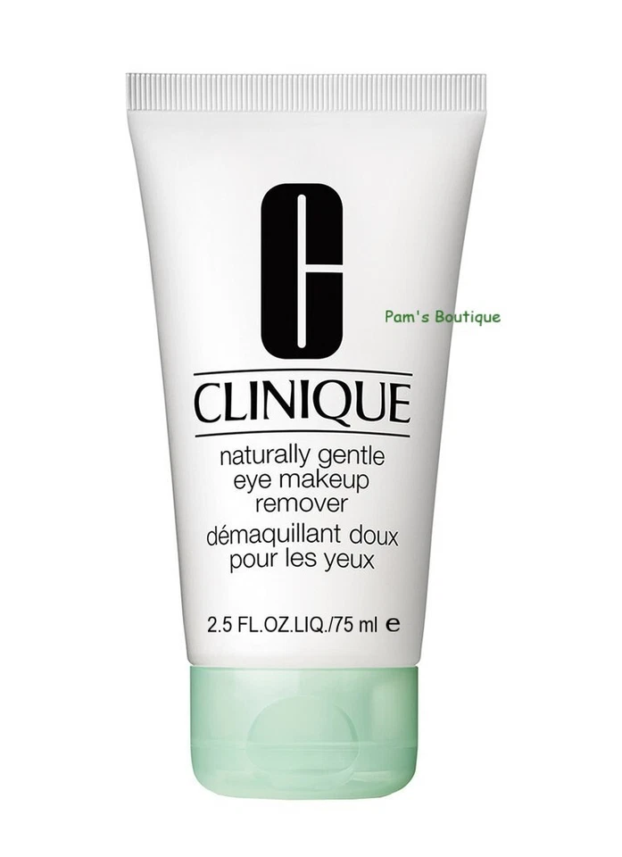 Desmaquillante de ojos naturalmente suave CLINIQUE (2,5 oz/75 ml) tamaño completo nuevo sin caja Foto 1 de 1