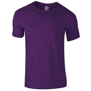 Gildan Softstyle Youth Ringspun Cotton Plain T-shirt Kids Top School Casual Tee - Picture 1 of 32