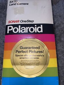 Rare Polaroid SX-70 Land Camera CIB V007