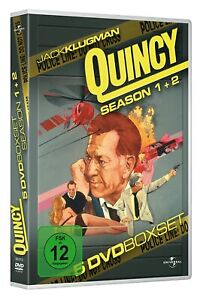 QUINCY: COMPLETE SERIES 1 & 2 (Jack Klugman) *NEW Region 2 DVD*