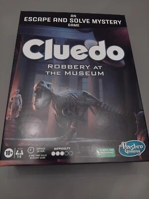 Cluedo Board Game Robbery at the Museum Escape & Solve Hasbro Brand New  - Image 1 of 4