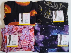 No Boundaries Lot of 4 Printed Leggings Size Large 11-13 New w Tags - Picture 1 of 7