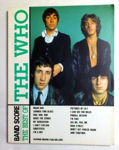 THE BEST OF THE WHO BAND SCORE JAPAN GUITAR TAB - Picture 1 of 4