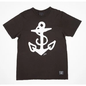 Sailor Jerry Anchor Logo Nautical Navy Tattoo Punk Rock Biker T Tee Shirt S-2XL - Picture 1 of 3