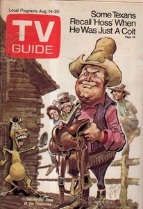 1971 TV Guide August 14 - O'Donnell TX & Dan Blocker; Carpenters; David Cassidy - Picture 1 of 1