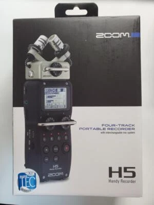 ZOOM H5 Pro Linear PCM IC Digital Handheld Field Recorder New - Image 1 of 4