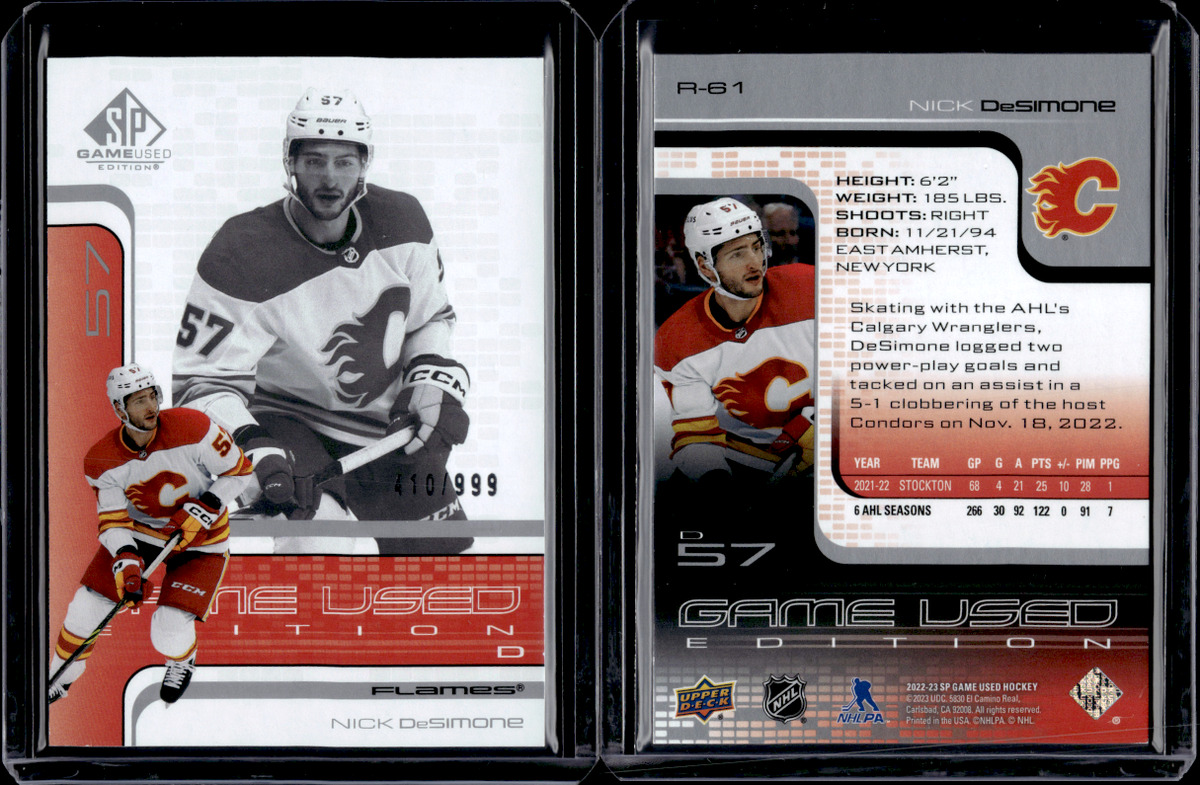 Ice Hockey Calgary Flames Sports Trading Cards & Accessories Ice Hockey Calgary Flames Sports Trading Cards & Accessories