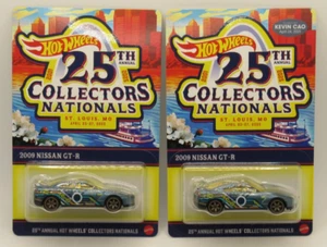 Nissan GT-R 2009 Hot Wheels 25th Nationals/Convention Dinner con pegatina + no - Imagen 1 de 3