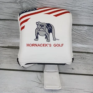 Square Putter Cover Headcover Hornaceks's Golf, Strap - Picture 1 of 5