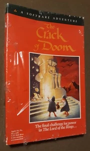 SEALED The Crack of Doom by Addison-Wesley for Apple IIe,IIc,IIgs 1989 - Picture 1 of 2