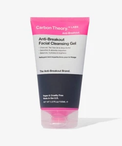 CARBON THEORY CHARCOAL & TEA TREE OIL FACIAL CLEANSING WASH 150ml - Picture 1 of 2