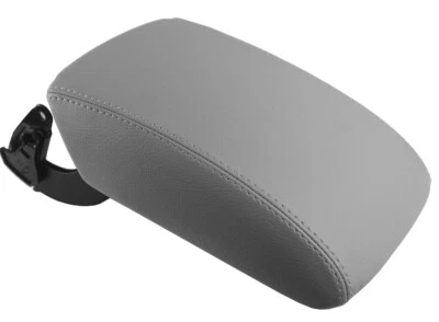 Compatível com 2009-2017 Audi Q5 PVC console tampa puxar apoio de braço capa cinza - Imagem 1 de 4