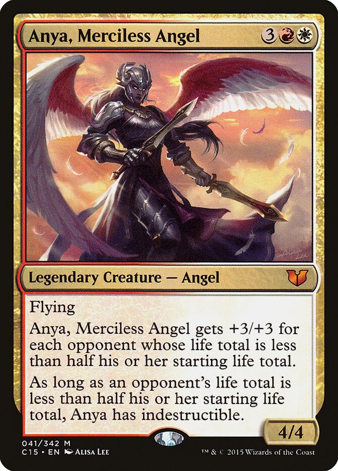 MTG Anya, Merciless Angel  - Commander 2015 #41 - Image 1 of 1