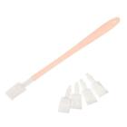 30Pcs Disposable Crevice Cleaning Tool Kit With Brush Replacements For Gap Pink