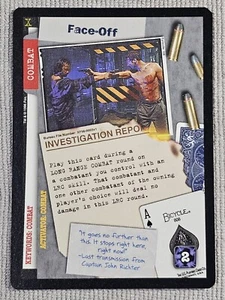 1996 X-Files CCG Face-Off XF96-0003v1 Combat - Picture 1 of 2