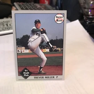1991 Front Row Draft Picks Silver #7 Trever Miller - Picture 1 of 3