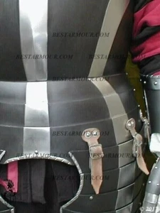 Mittelalter Larp Gothic Halbkörper Rüstung Anzug Ritter Halbrüstung Anzug - Bild 1 von 4