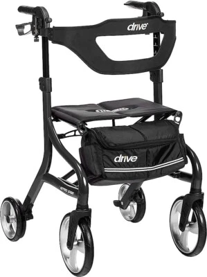 Andador Drive Medical Nitro Sprint Alto Negro Modelo 102662BK-T Foto 1 de 4