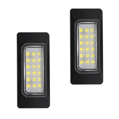 Xenon White LED License Plate Light Clear Cover For Audi A1/S1 2010-2018 - Image 1 of 4