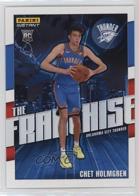 2022-23 Panini Instant The Franchise Chet Holmgren #F21 Rookie RC - Image 1 of 2