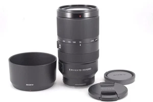 SONY E 70-350mm F/4.5-6.3 G OSS SEL70350G Lens For E mount with Hood - Picture 1 of 10