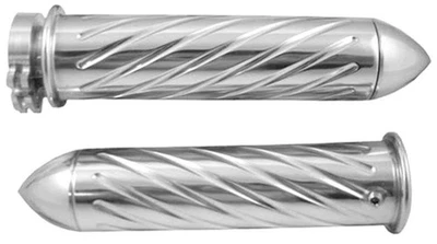 Grips Kawasaki Ninja/Zx6/Zx7/Zx10/Zx12/Zx14 (All Years) Polished A3260P - Image 1 of 3