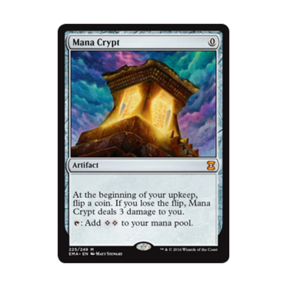 WOTC MTG Eternal Masters Mana Crypt (MR) NM - Image 1 of 1