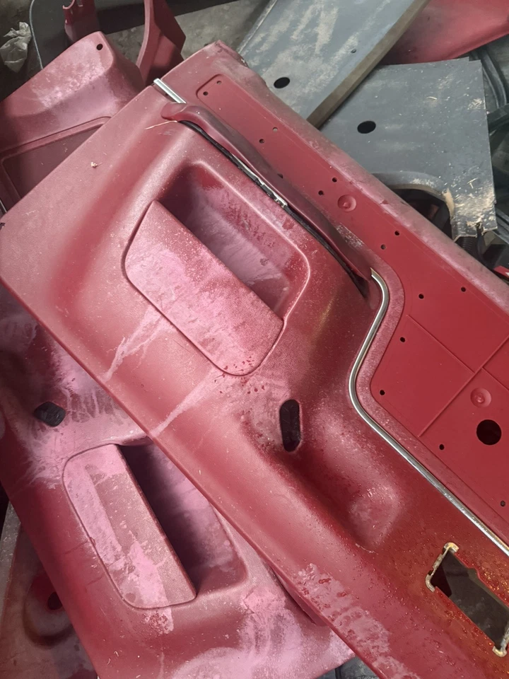 Par de paneles de puerta izquierda derecha ford f150 f250 f350 1987-1991 rojo bronce Foto 1 de 4