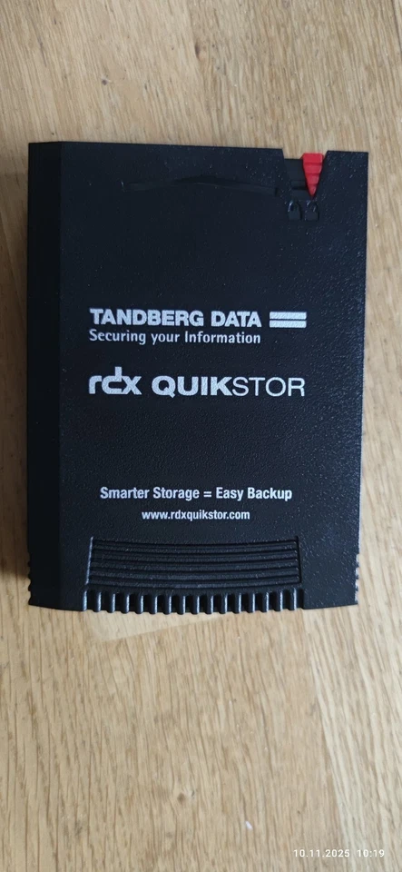 6x Tandberg Data RDX 320GB Data Cartridge  8536-RDX;  RDX Quickstore;  geprüft - Bild 1 von 3
