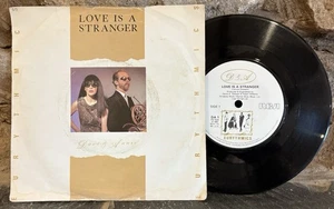Eurythmics - Love is a Stranger / Monkey, Monkey - 7" Single 1982 RCA DA 1 - Picture 1 of 4