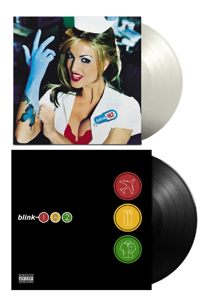 2 ALBUM LOT Blink 182 ENEMA OF THE STATE (CLEAR) + TAKE OFF YOUR PANTS Vinyl NEW - Image 1 of 1
