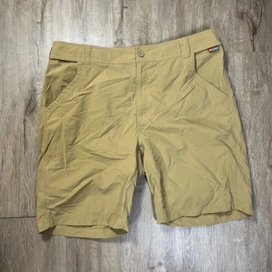Simms Shorts Größe XL 9,5" Schrittlänge braun hellbraun bronze Angeln aktiv - Bild 1 von 6