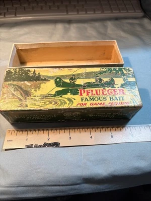 复古早期大号烟斗空盒无数字很好 — 第 1/4 张图片