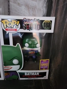 TEC Batman (Joker) Pop Vinyl - SDCC 2017 (RS) #188 SUICIDE SQUAD HEROES - Picture 1 of 1