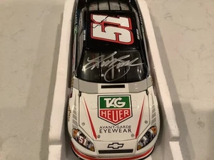 KURT BUSCH AUTOGRAPHED 2012 CHEVY IMPALA TAG HEUER DIECAST & AUTOGRAPHED CARD - Picture 1 of 18