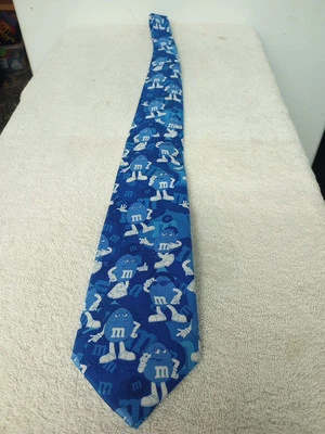 Corbata azul M&M's World azul/blanco Foto 1 de 4