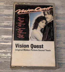 Vision Quest Motion Picture Sountrack Cassette Tape - Madonna / Dio / Foreigner - Foto 1 di 13