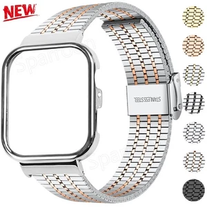 Stainless Steel Metal Strap+Metal Case For Huawei Watch Fit 4/4 Pro Wrist Band - Picture 1 of 28