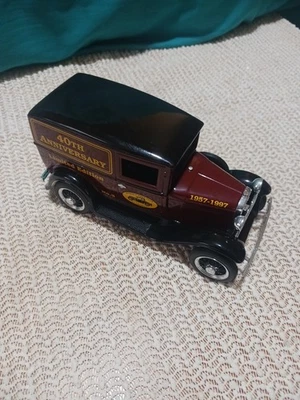 Ford Modelo A Car Club 1930 #3 Marrón y Negro ¡Banco 40 Aniversario! Foto 1 de 4