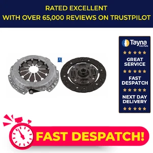 Clutch Kit 2 piece (Cover+Plate) fits RENAULT LOGAN Mk2 1.6 2016 on H4M438 215mm - Picture 1 of 7