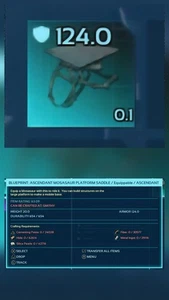 BLUEPRINT ASCENDENT MOSA PLATAFORM SADDLE 124.0% ARK ASCENDED PVE PC/XBOX/PS5 - Picture 1 of 3
