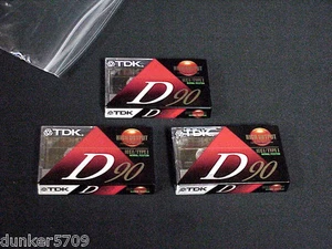 CASSETTE DE AUDIO 3 TDK 90 MINUTOS IEC1/TIPO 1 ALTO RENDIMIENTO ENVUELTO EN FÁBRICA NUEVO - Imagen 1 de 4