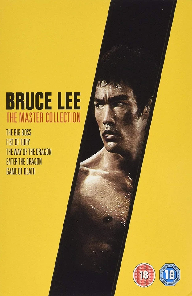 BRUCE LEE COMPLETE COLLECTION DVD BOX SET 5 FILM MOVIE Brand New Sealed UK R2 - Image 1 of 1