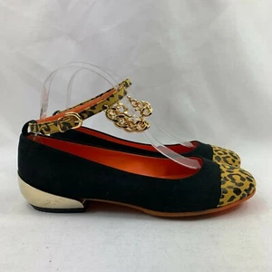 SAINT-HONORÉ PARIS SOULIERS Women's Ballet Flats Black EUR 37 US 7 - Picture 1 of 5